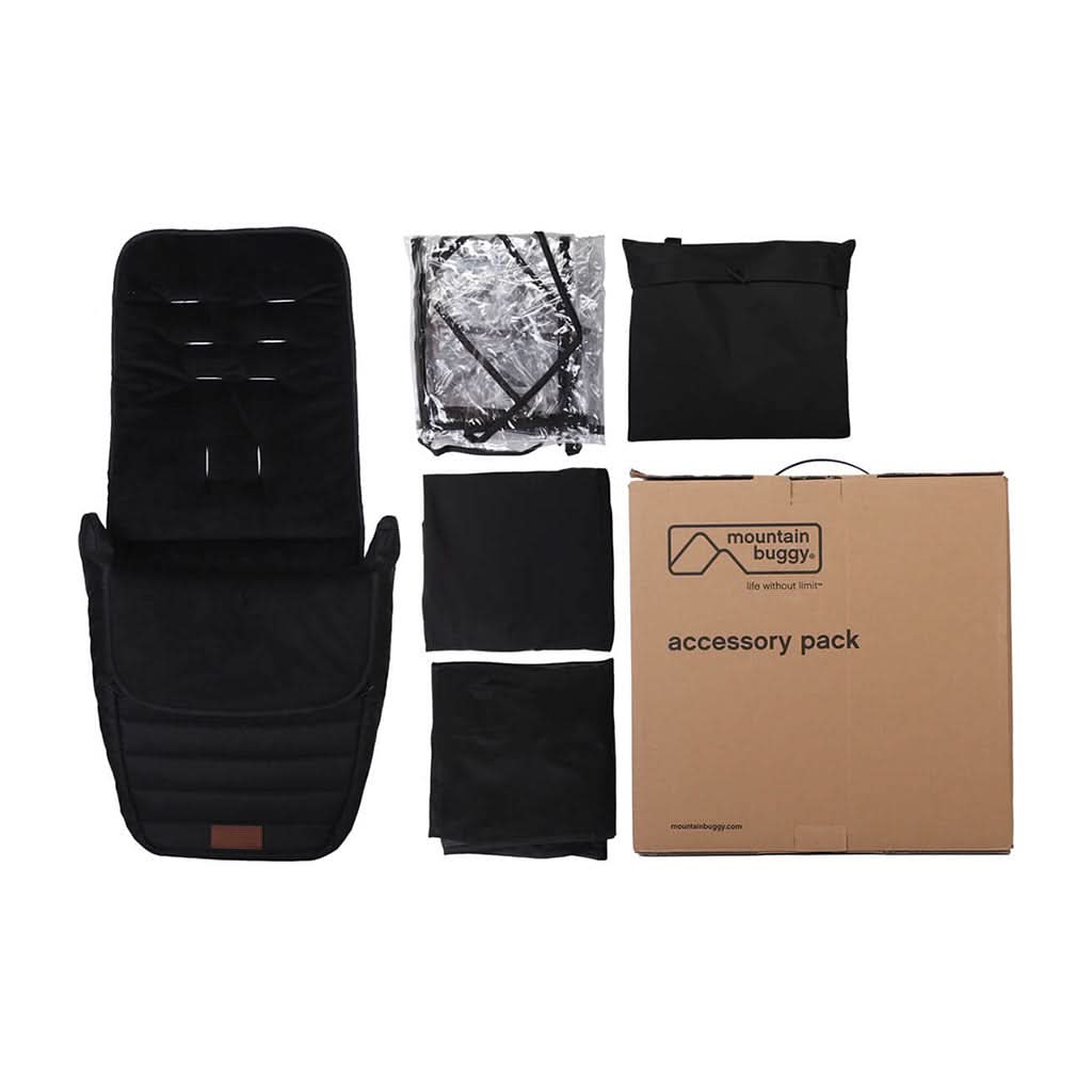 Mountain Buggy Nano Urban Footmuff and Cover Set, Black-Stroller Accessories-Mountain Buggy-ANB Baby Store