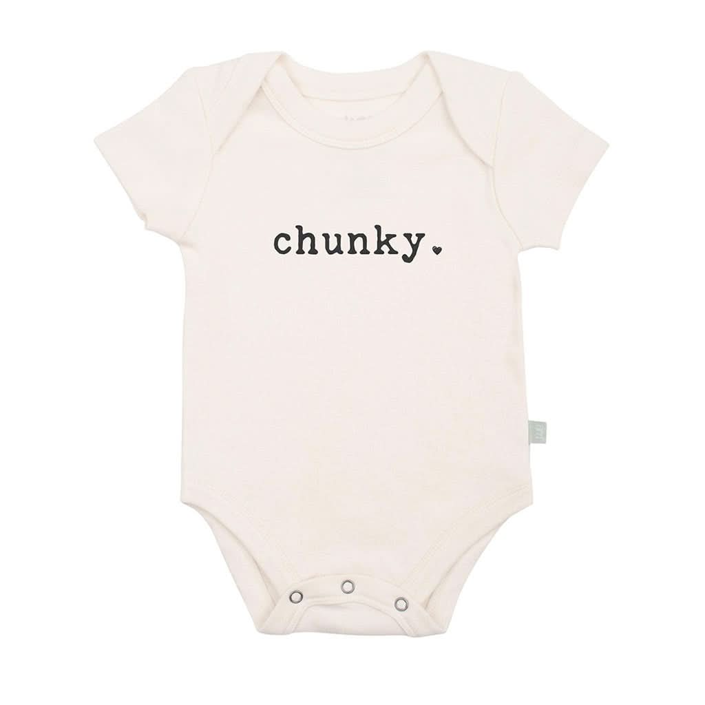 Finn & Emma Short Sleeve Graphic Bodysuit, Chunky-Clothing-Finn + Emma-0-3 M-ANB Baby Store