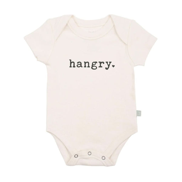 Finn & Emma Short Sleeve Graphic Bodysuit, Hangry