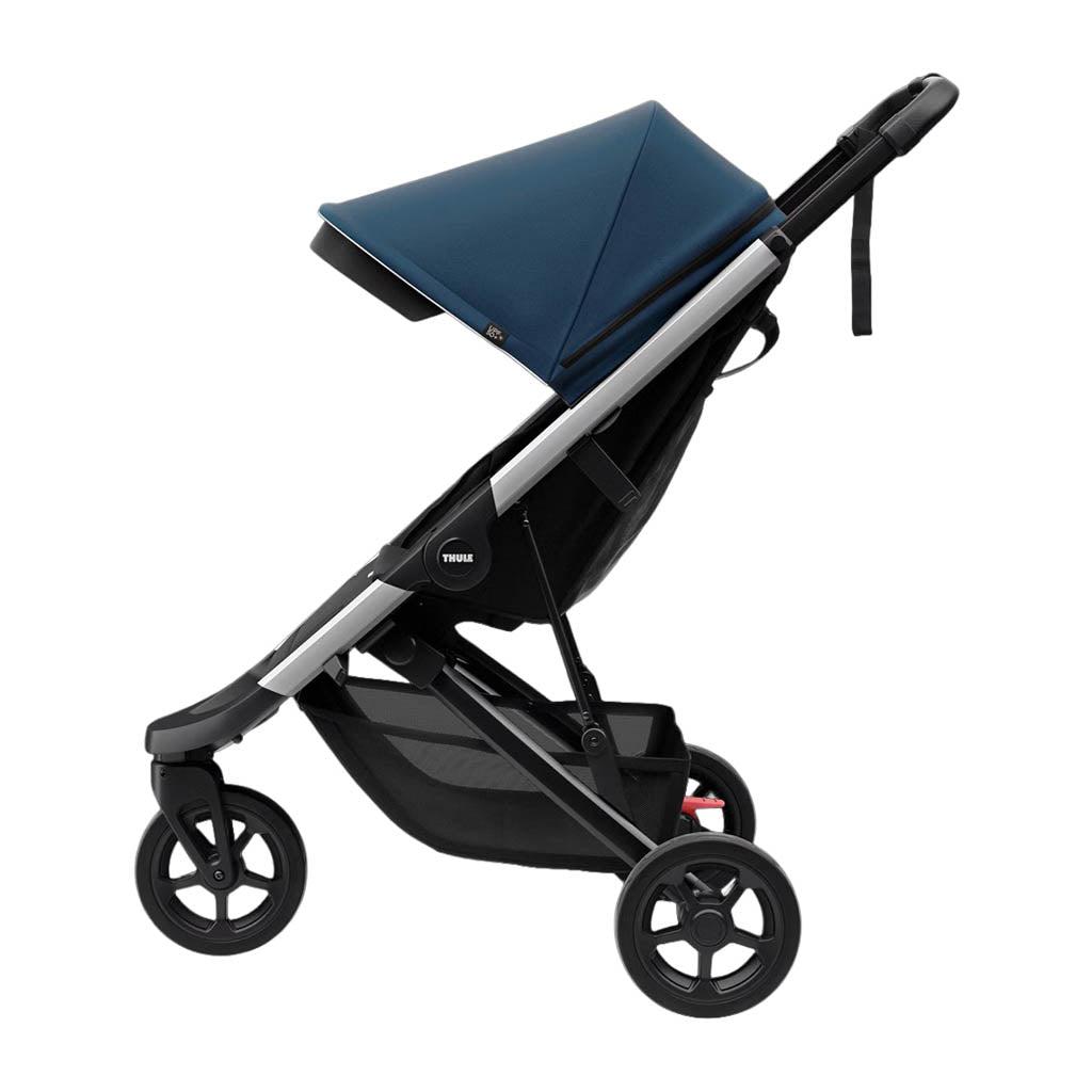 Thule Spring Stroller, Majolica Blue_3 - ANB Baby