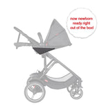 Phil & Teds V6 Voyager Stroller & Liner-Black_6 - ANB Baby