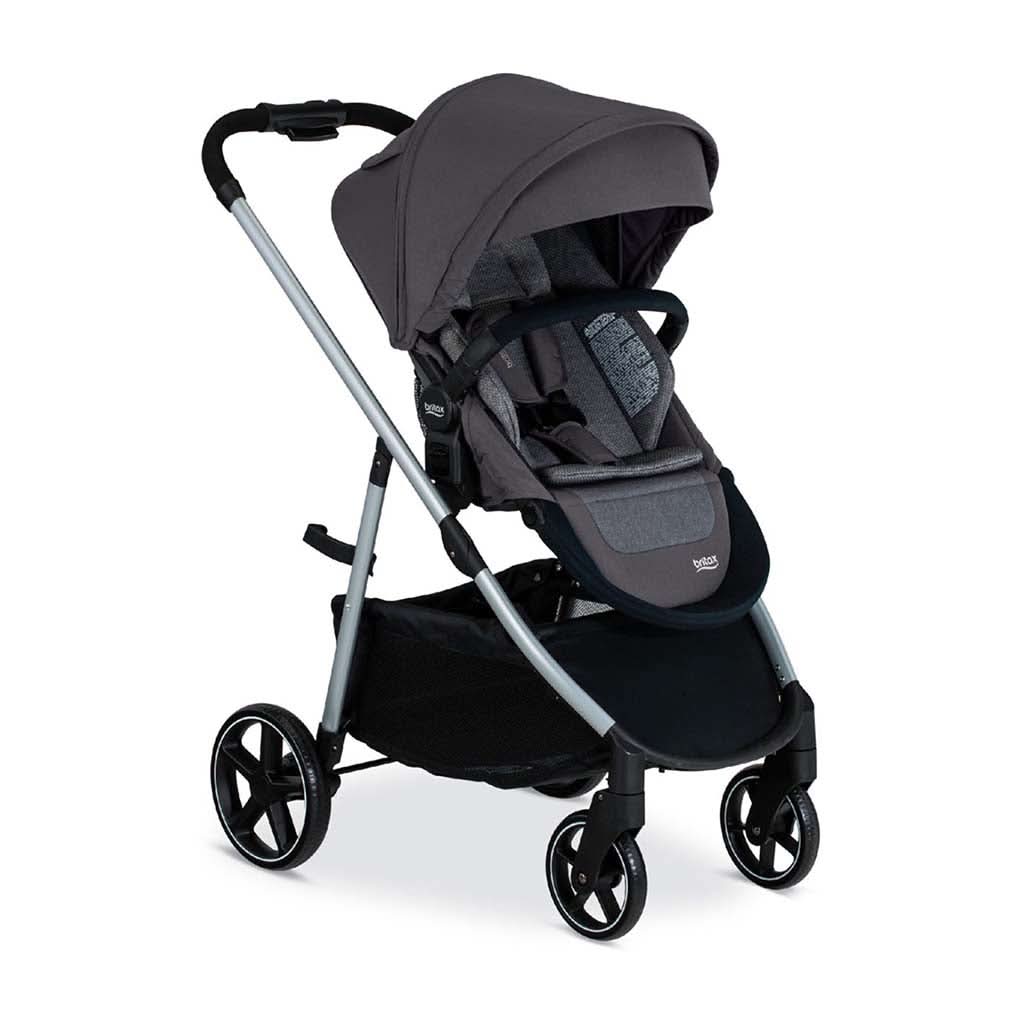 Britax Grove Stroller-Single Strollers-Britax-Pindot Stone-ANB Baby Store