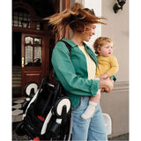 Stokke YOYO Lightweight Stroller from 6 Months-White Frame Stone_2 - ANB Baby