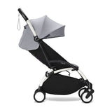 Stokke YOYO Lightweight Stroller from 6 Months-White Frame Stone_6 - ANB Baby