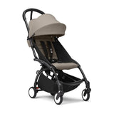 Stokke YOYO Lightweight Stroller from 6 Months-Black Frame Taupe_21 - ANB Baby