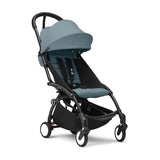 Stokke YOYO Lightweight Stroller from 6 Months-Black Frame Aqua_25 - ANB Baby