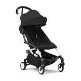 Stokke YOYO Lightweight Stroller from 6 Months-White Frame Black_16 - ANB Baby