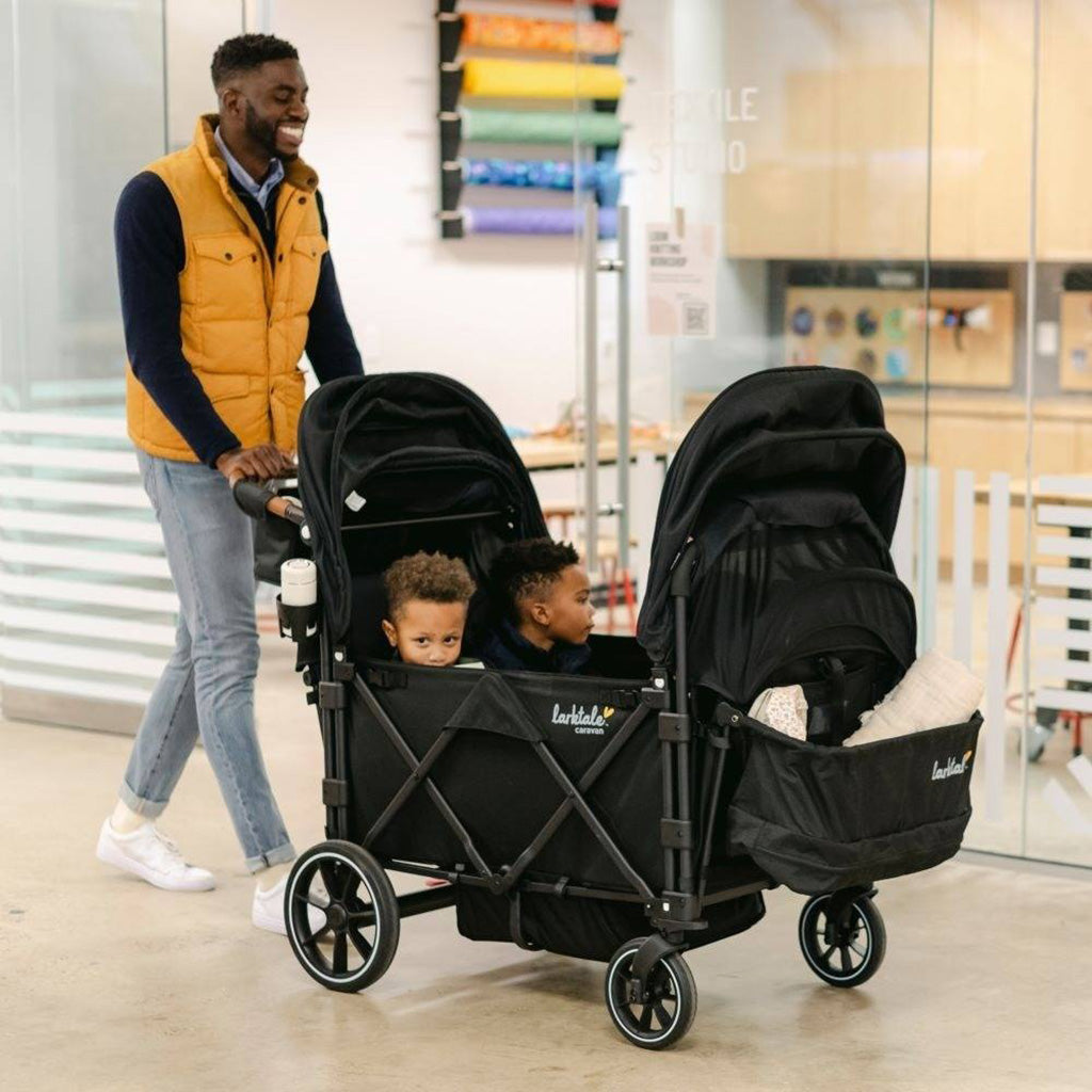 quad stroller wagon Larktale Caravan Quad Stroller / Wagon