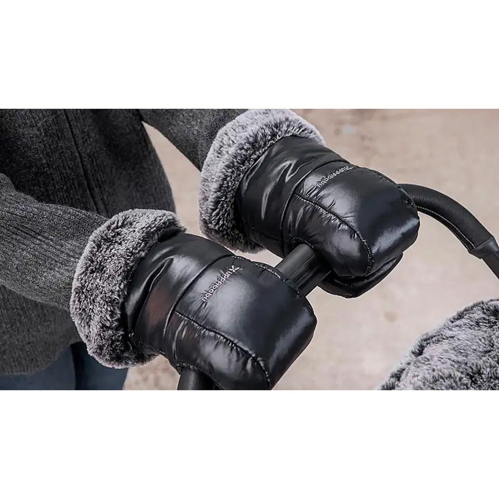 UPPAbaby CozyHandmuffs Luxe-Lyla-Onyx Nylon_8 - ANB Baby