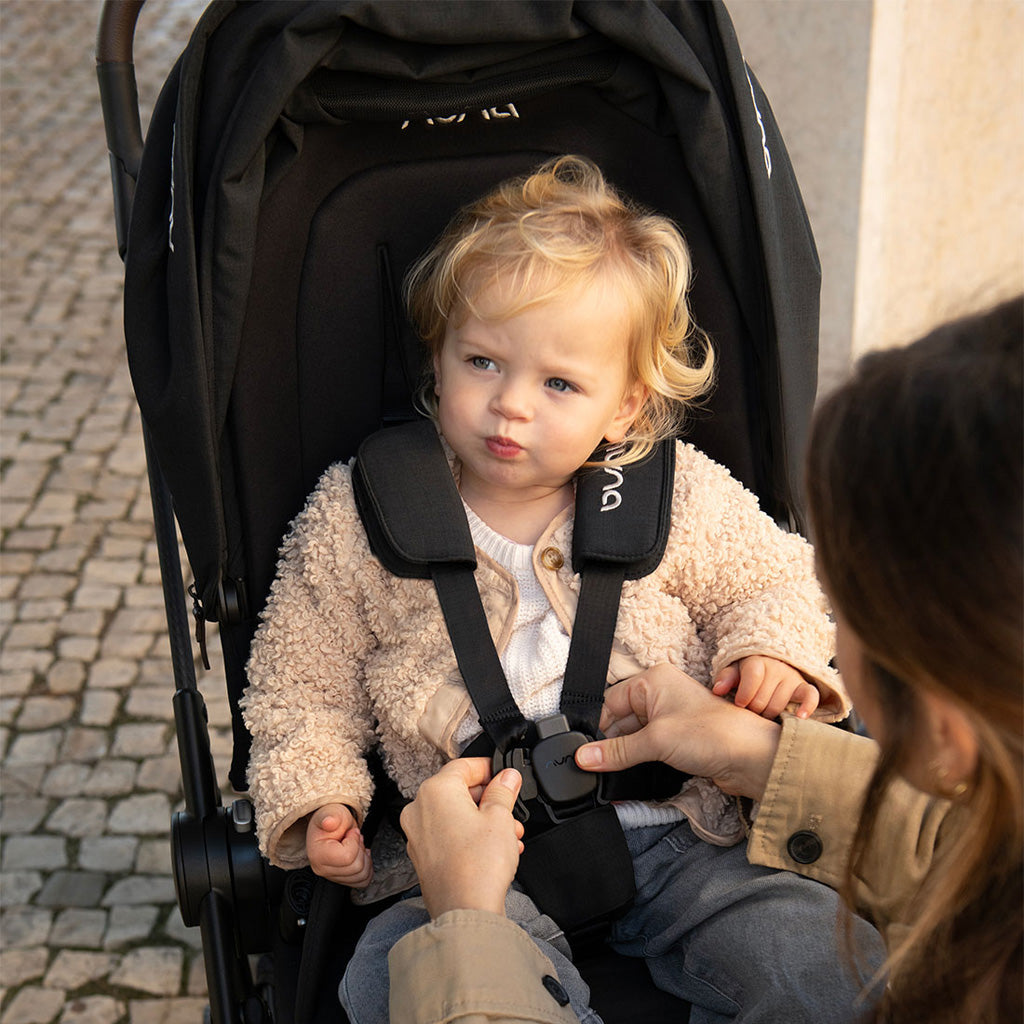 Nuna Flex System Stroller Seat-Caviar_2 - ANB Baby