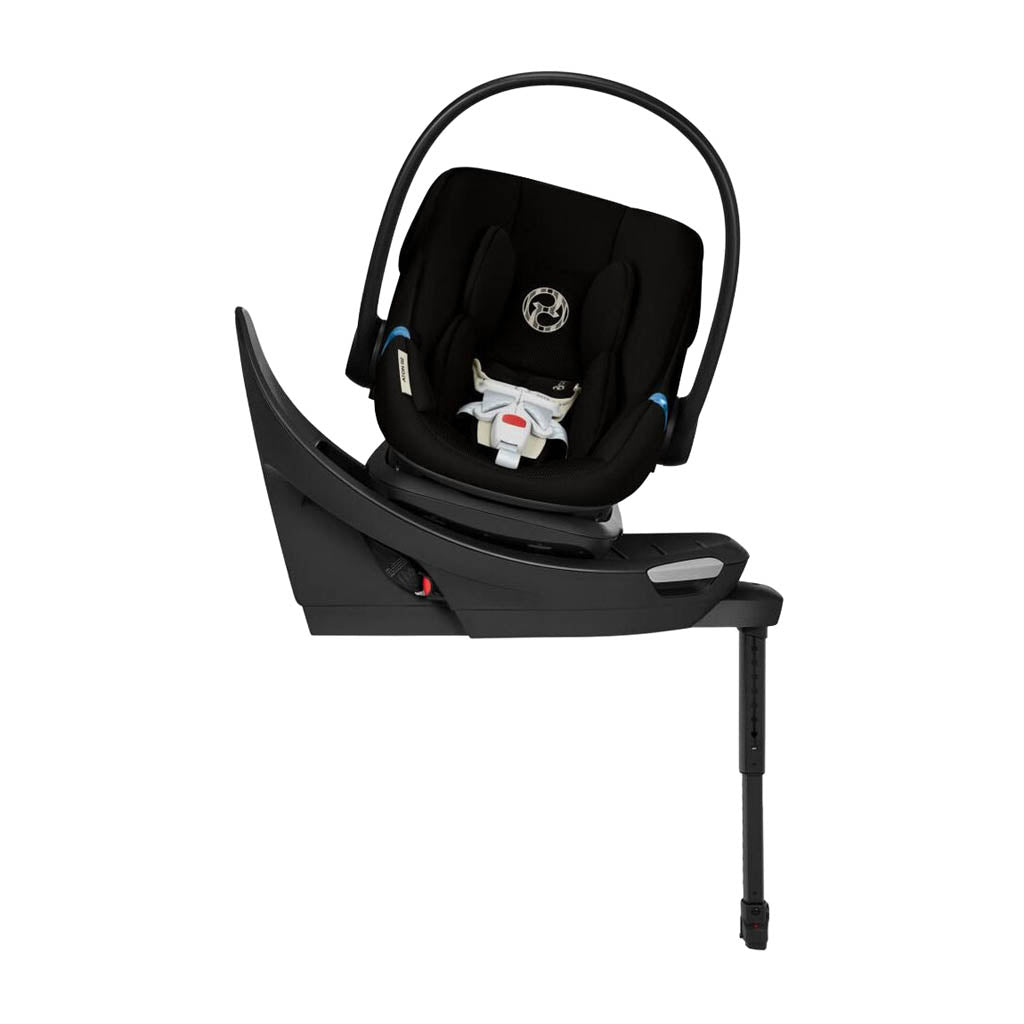 Cybex Aton G2 Swivel Infant Car Seat with Load Leg Base-Infant Car Seats-Cybex-Moon Black-ANB Baby Store
