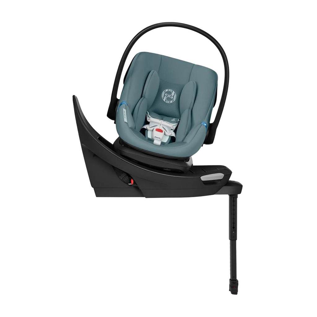 cybex aton 4 Aton G2 Swivel Infant Car Seat with Load Leg Base by Cybex Stormy Blue