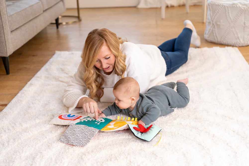 Manhattan Toy Wimmer Seek & Peek Soft Sensory Book-Learning & S.T.E.M-Manhattan Toy-Multicolor-ANB Baby Store