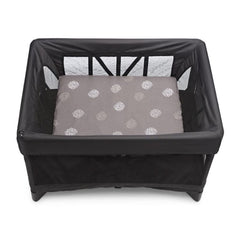 4moms Breeze Bassinet Sheet, Cotton White & Grey Crosshatch, Two Pack, ANB BABY