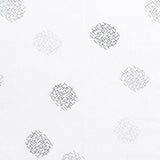 4moms Breeze Playard Sheet, Cotton White Crosshatch, Single Pack - ANB Baby