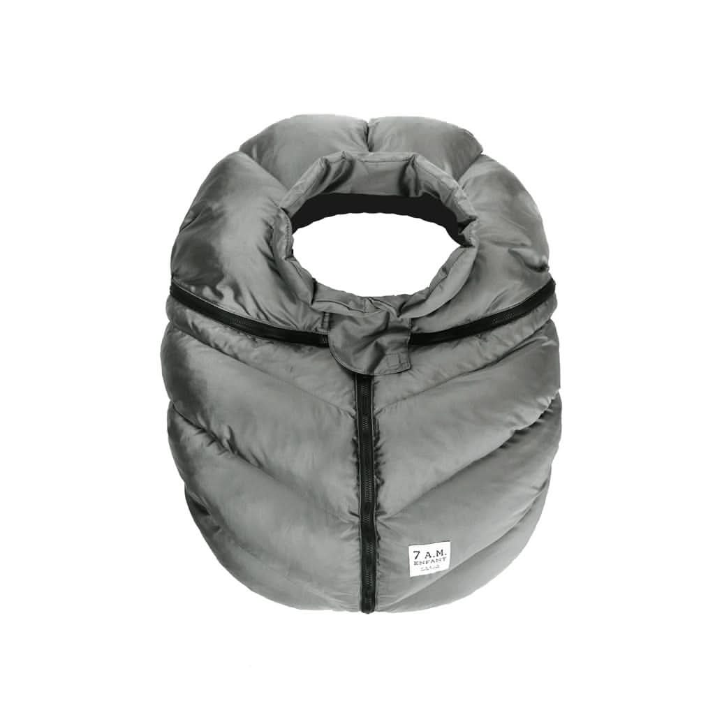 7 AM Enfant Car Seat Cocoon Baby Cover, Black, 0 - 12M, ANB BABY