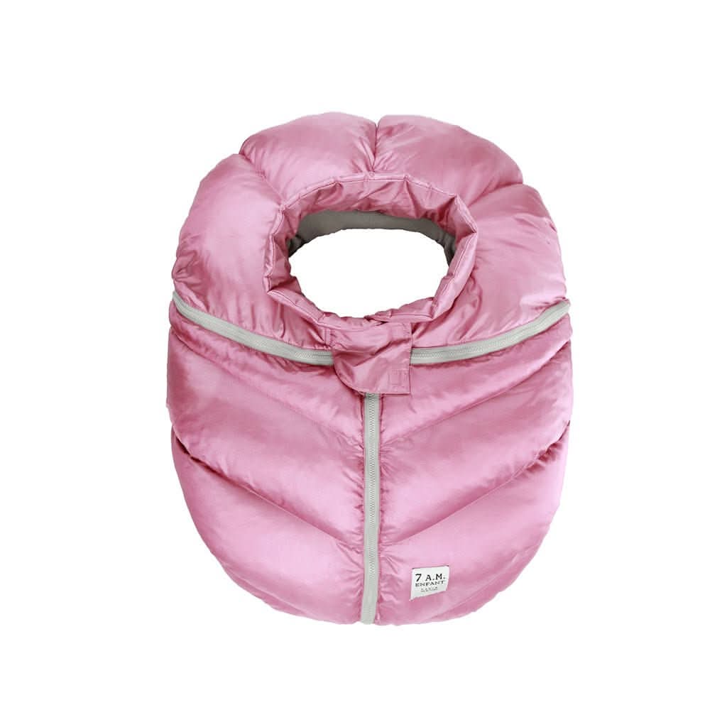 7 AM Enfant Car Seat Cocoon Baby Cover, Black, 0 - 12M, ANB BABY