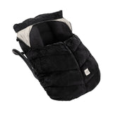 7 AM Enfant Car Seat Cocoon Bebe Mild Climate, Black Velour - ANB Baby
