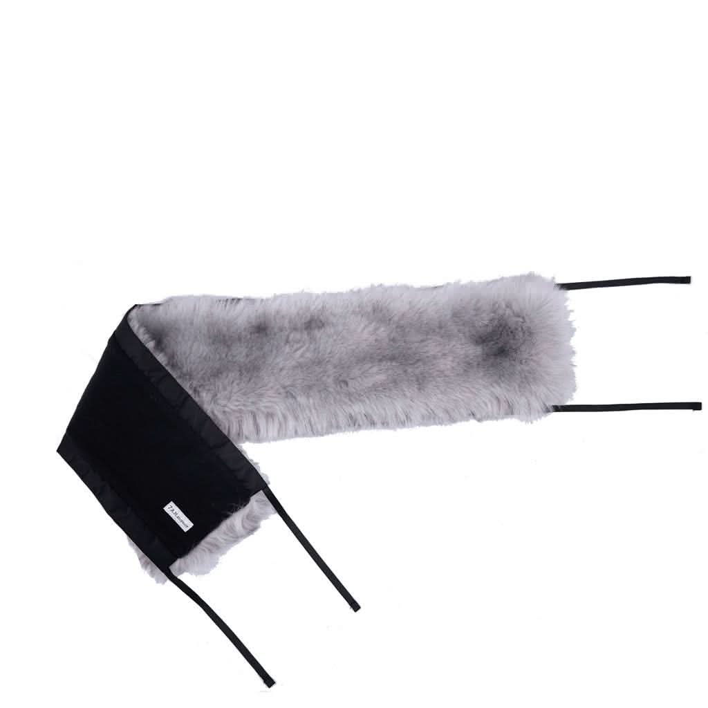 7 AM Enfant Fur Marquee Canopy Cover Tundra, Grey, ANB BABY
