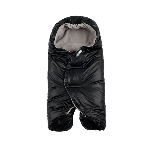 7 AM Enfant Nido Quilted Wrap, Black - ANB Baby