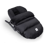 7 AM Enfant PlushPOD Footmuff, Black Plush - ANB Baby