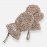 7 A.M. Enfant The Cub Mitten & Hat Set, Oatmeal Teddy - ANB Baby