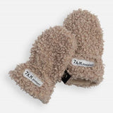 7 A.M. Enfant The Cub Mitten & Hat Set, Oatmeal Teddy - ANB Baby