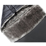 7 AM Enfant WaxedPOD Footmuff, Waxed Forest/Faux Shearling - ANB Baby