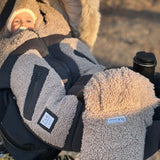 7AM Enfant Classic Warmmuffs, Oatmeal Teddy_3 - ANB Baby