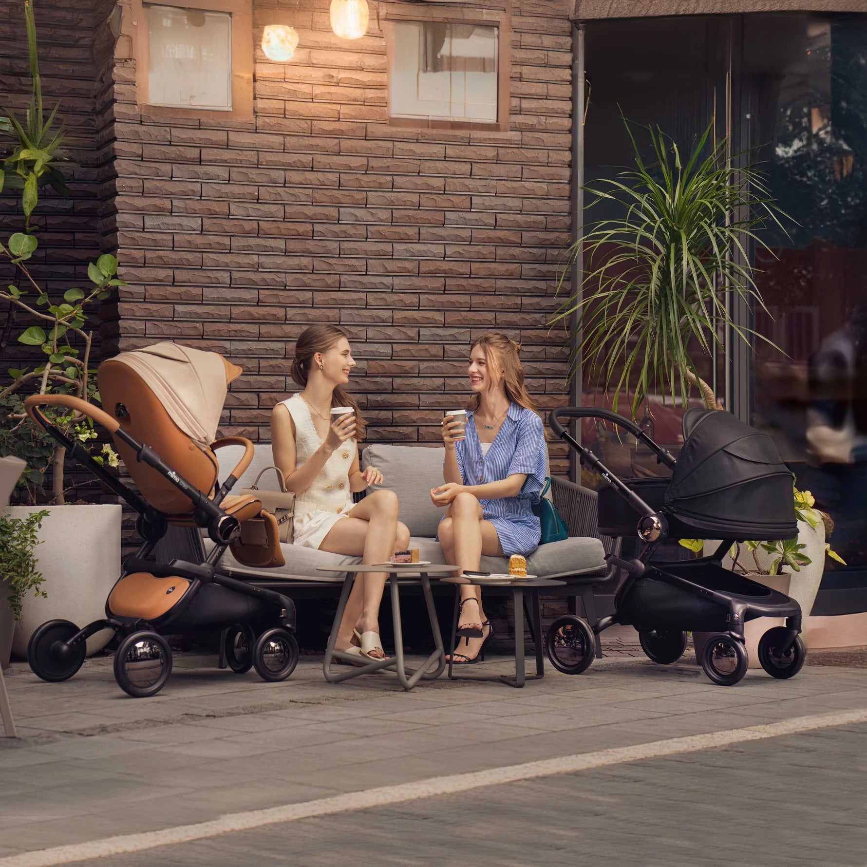 Mima Creo Bassinet, Black-Cribs & Bassinets-mima-ANB Baby Store