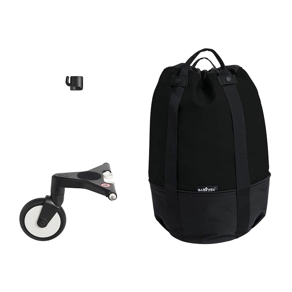 BABYZEN YOYO+ Rolling Bag-Stroller Accessories-BABYZEN-Black-ANB Baby Store