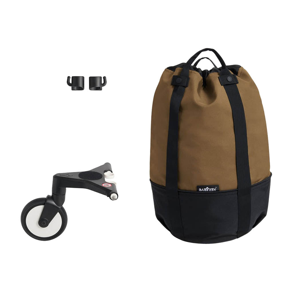 BABYZEN YOYO Plus Rolling Bag-Toffee_8 - ANB Baby