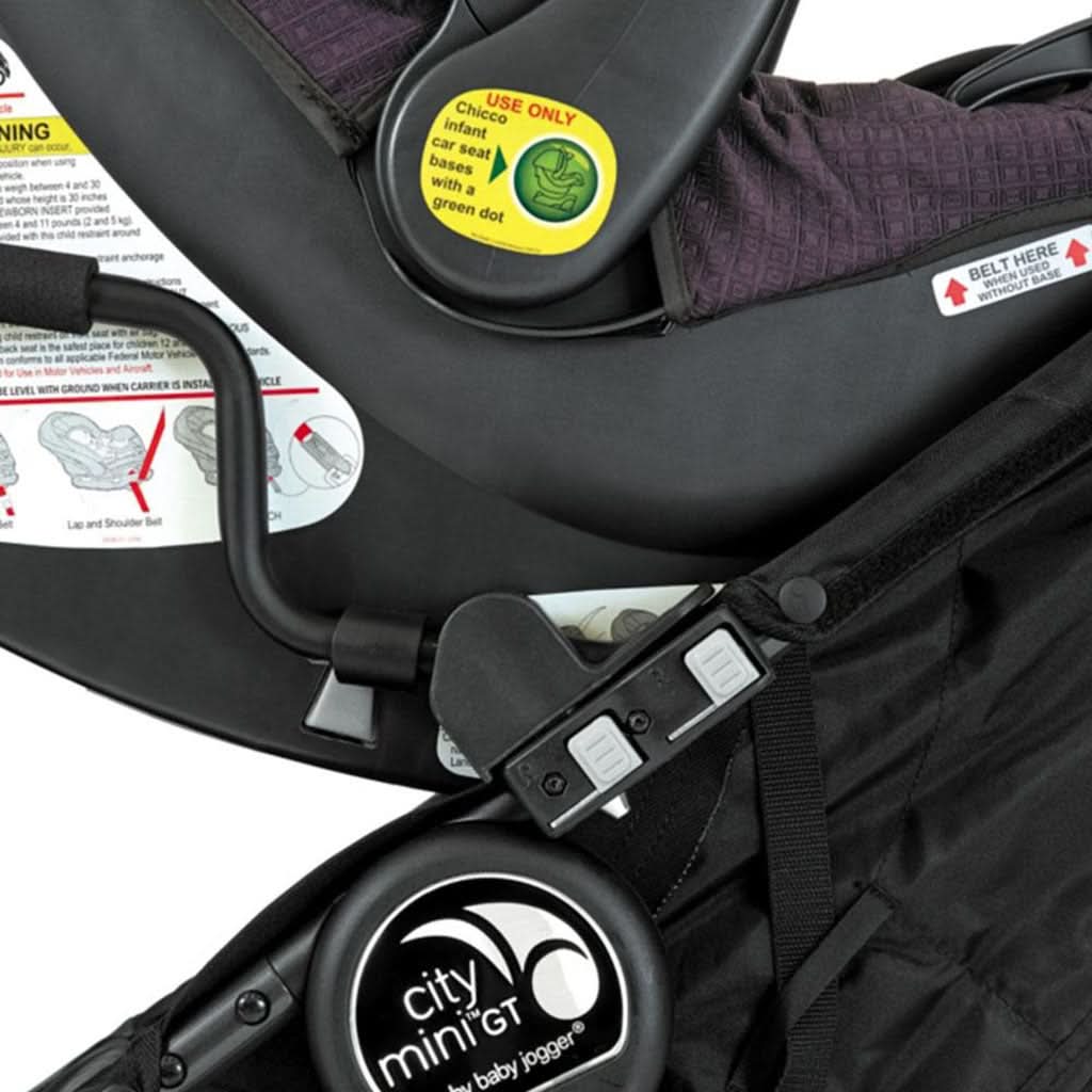 BABY JOGGER Car Seat Adapter - Mounting Bracket - Single - For Chicco & Peg Perego_2 - ANB Baby