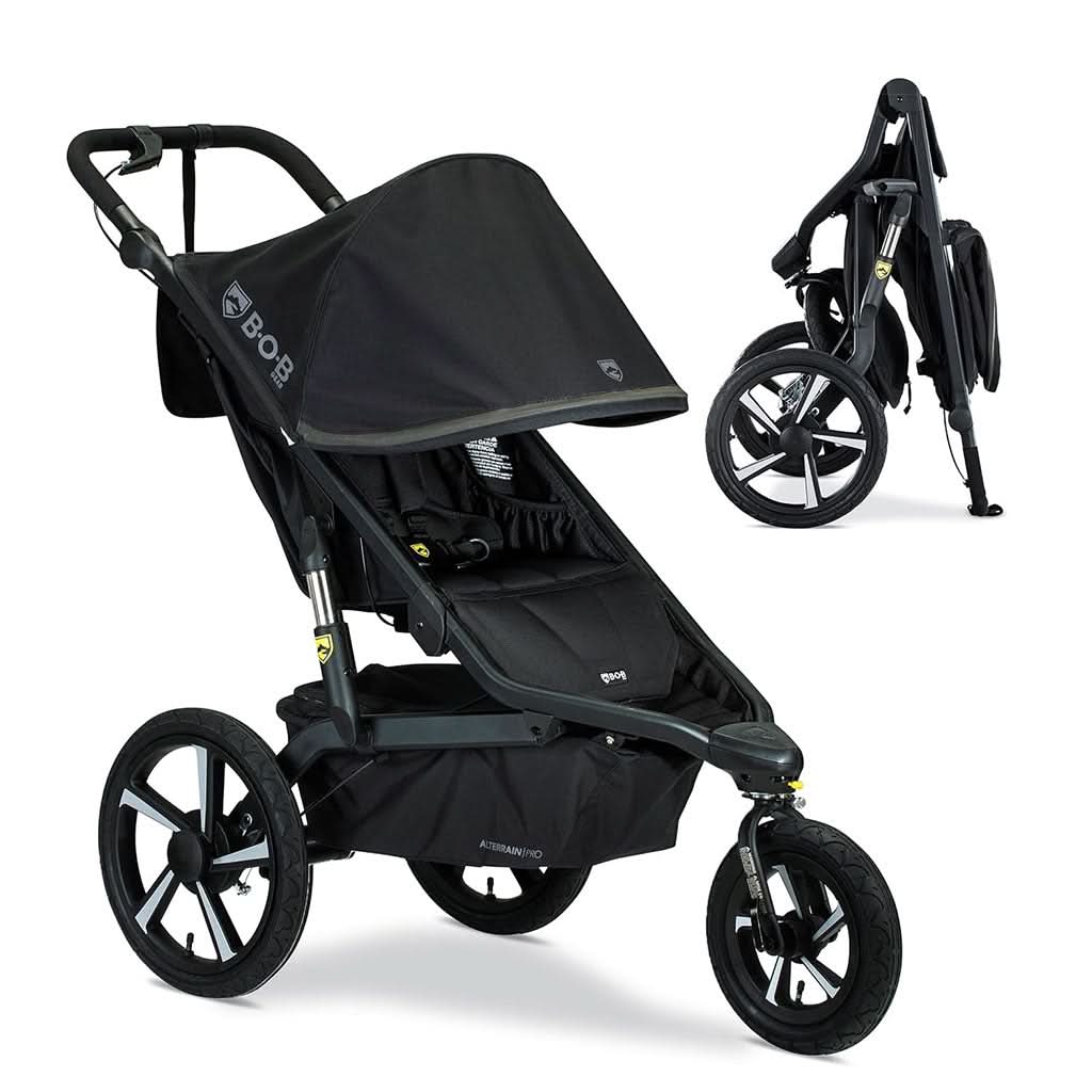 black and tan bob stroller BOB Gear - Alterrain Pro Jogging Stroller