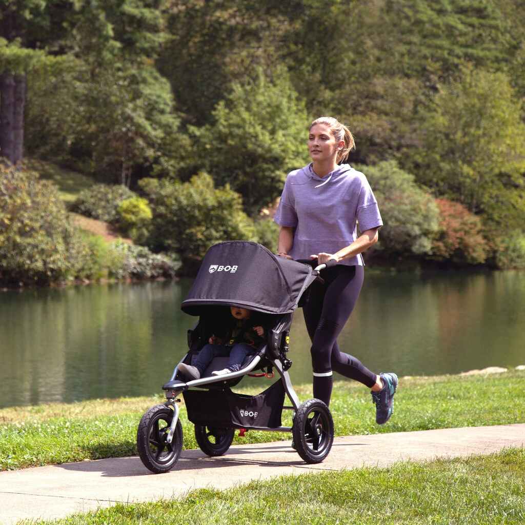 gerry zoomer jogging stroller BOB Gear Rambler Single Jogging Stroller