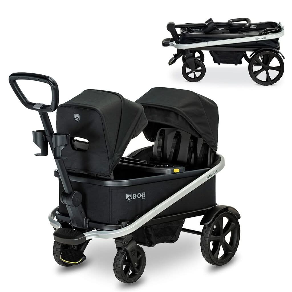 BOB Gear Renegade Wagon Bundle, Nightfall-Stroller Wagons-BOB Gear-ANB Baby Store
