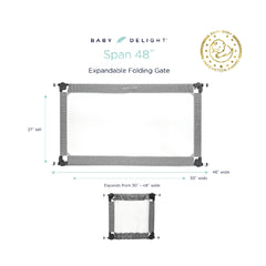 Baby Delight Span Expandable Folding Gate Feature 3 - ANB Baby