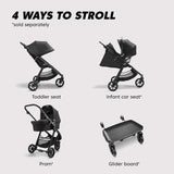 Baby Jogger City Mini GT2 Baby Stroller Opulent Black Feature 3 - ANB Baby