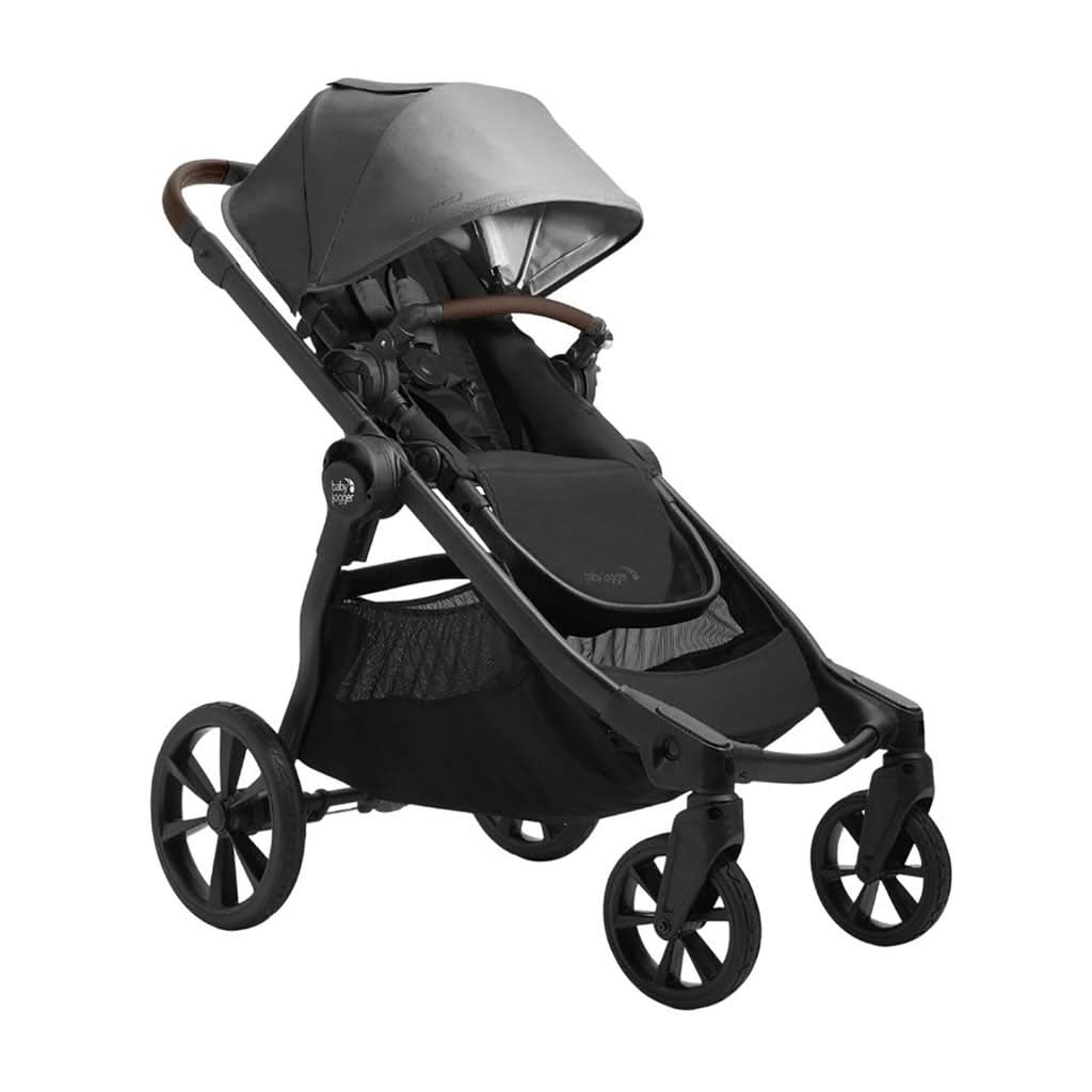 Baby Jogger City Select 2 with Tencel Fabric Baby Stroller-Single Strollers-Baby Jogger-Harbor Grey-ANB Baby Store