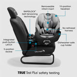 Baby Jogger City Turn Convertible Car Seat, Feature 1 - ANB Baby