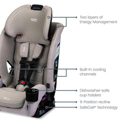 Britax One4Life Slim All-In-One Car Seat-Parchment_13 - ANB Baby