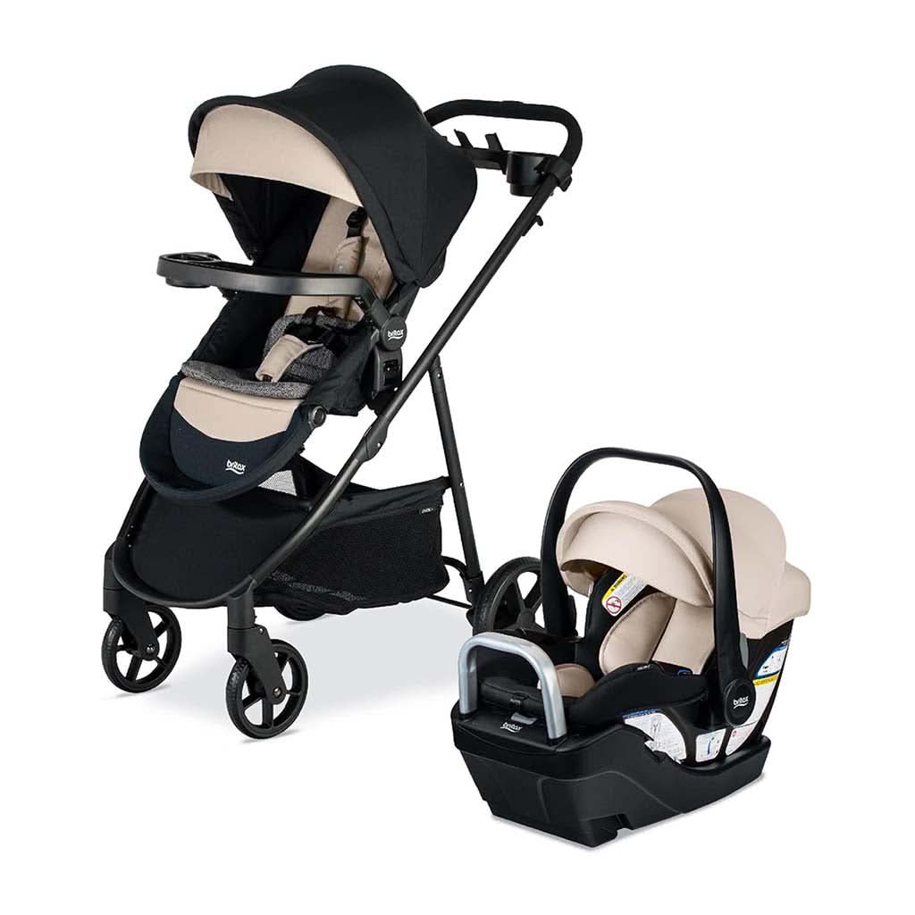 Britax Willow Brook S+ Travel System-Travel Systems-Britax-Sand Onyx-ANB Baby Store