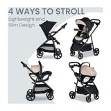 Britax Willow Brook S+Travel System-Sand Onyx_2 - ANB Baby