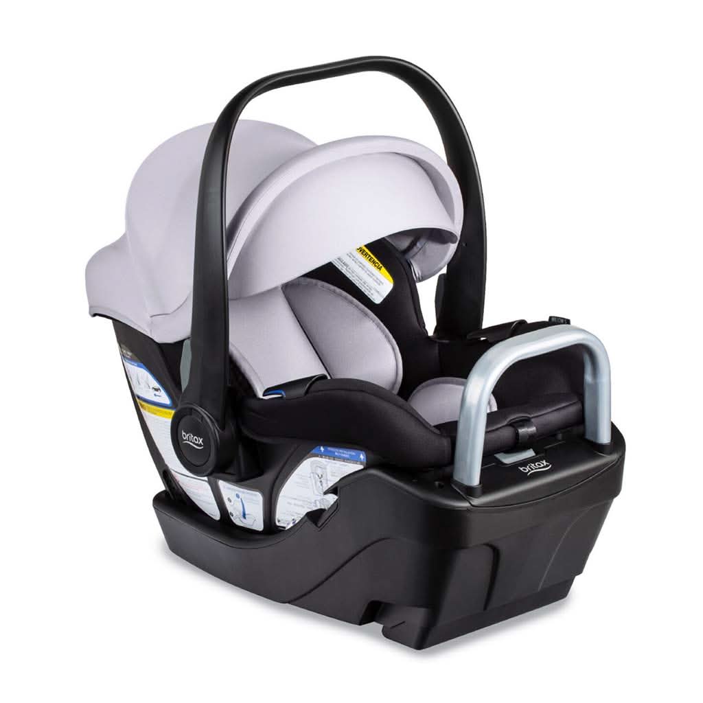 Britax Willow S Infant Car Seat with Alpine Base-Infant Car Seats-Britax-Glacier Onyx - Available End Of April-ANB Baby Store