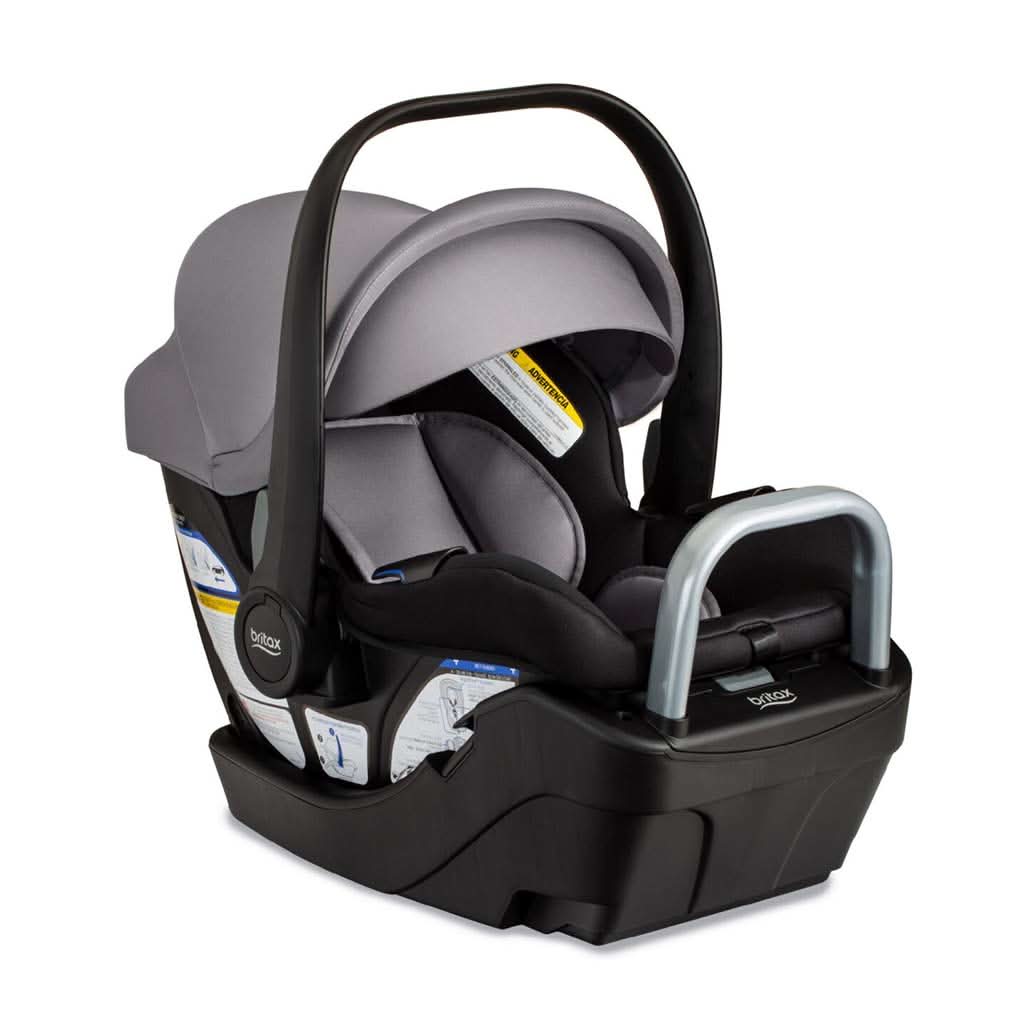 Britax Willow S Infant Car Seat with Alpine Base Graphite Onyx Main - ANB Baby