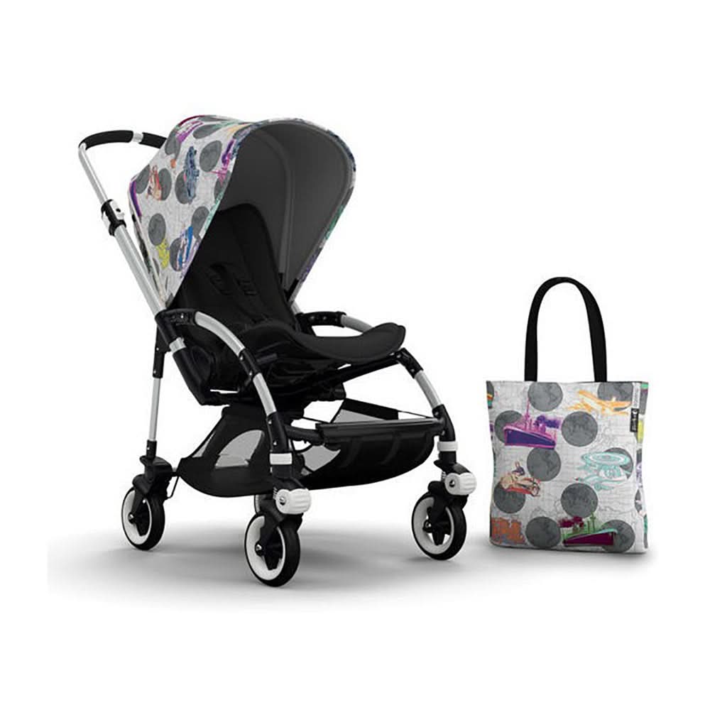 Bugaboo Bee 3 Transport Andy Warhol Accessory Pack - Dark Grey-Stroller Accessories-Bugaboo-ANB Baby Store