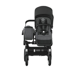 Bugaboo-Donkey-5-Mono-Complete-Stroller,-Graphite-Grey-Melange-Midnight-Black,-Front - ANB Baby