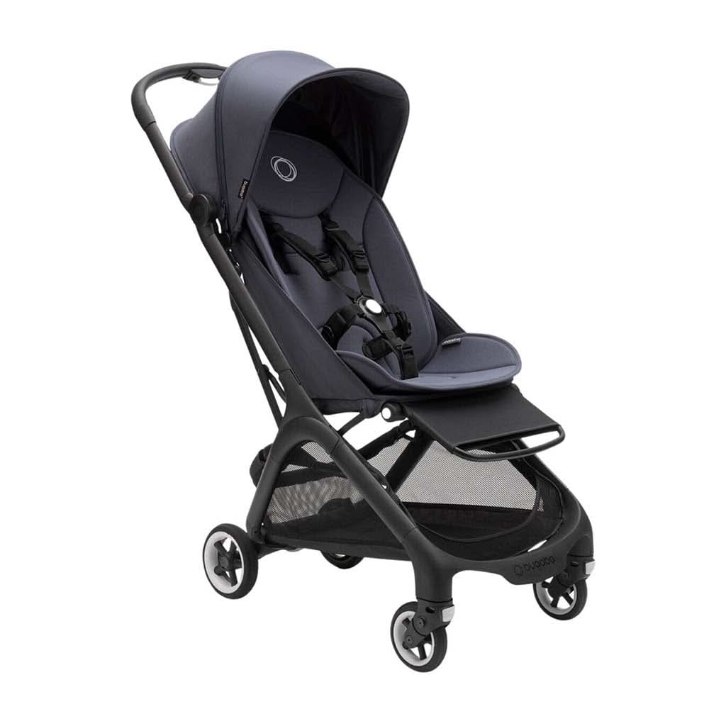 Bugaboo Butterfly Complete Lightweight Stroller-Black-Stormy Blue_9 - ANB Baby