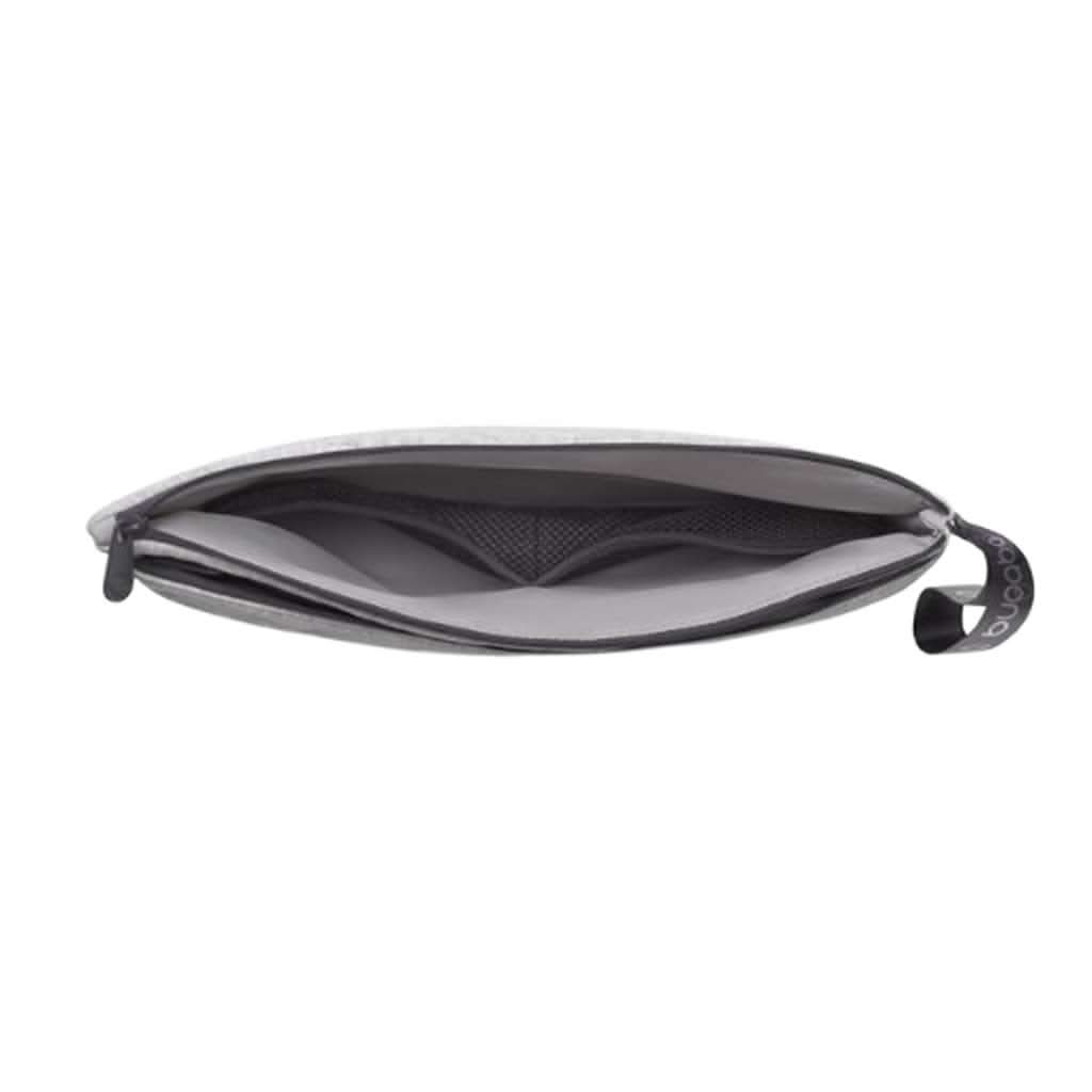 Bugaboo Changing Clutch, Light Grey Melange, Open - ANB BABY