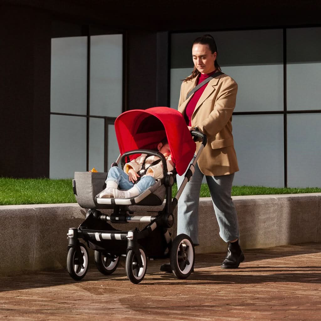 bugaboo donkey 3 double stroller Bugaboo Donkey 3 Mineral, Mono Complete Stroller